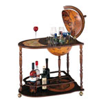 Глобус бар напольный со столиком 716 (диаметр глобуса 33 см)